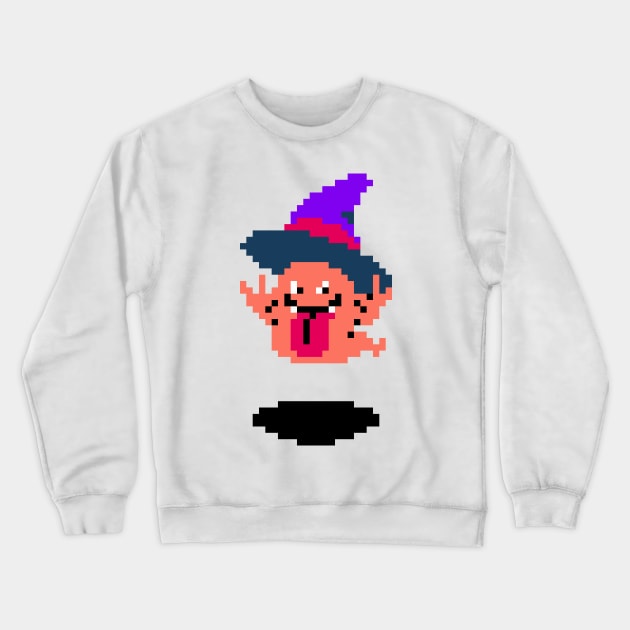 DQ Ghost Sprite Crewneck Sweatshirt by SpriteGuy95